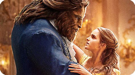 beauty and the beast movie trailer 2017|emma watson and dan stevens.